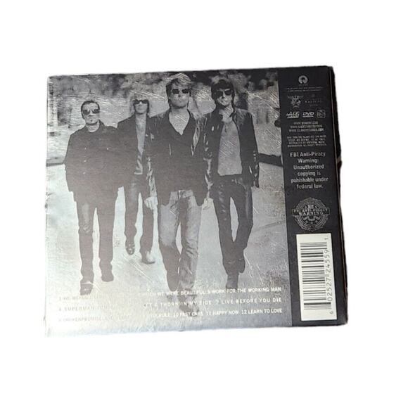 Bon Jovi The Circle Cd + Dvd Tested Pre-owned 2009 - Picture 2 of 4